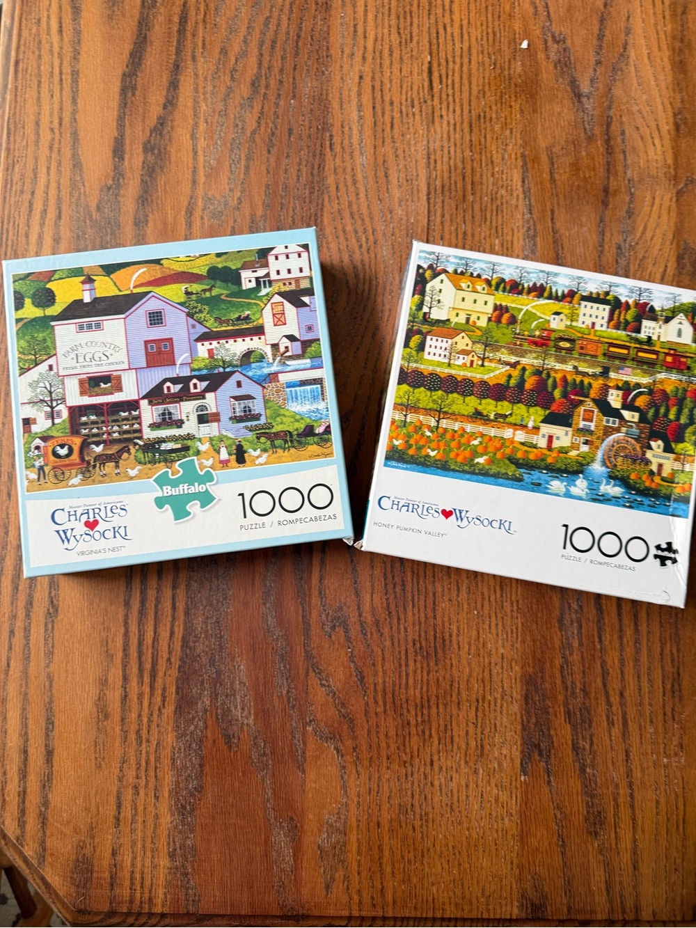 Two Charles Wysicki -1000-Piece Jigsaw Puzzle